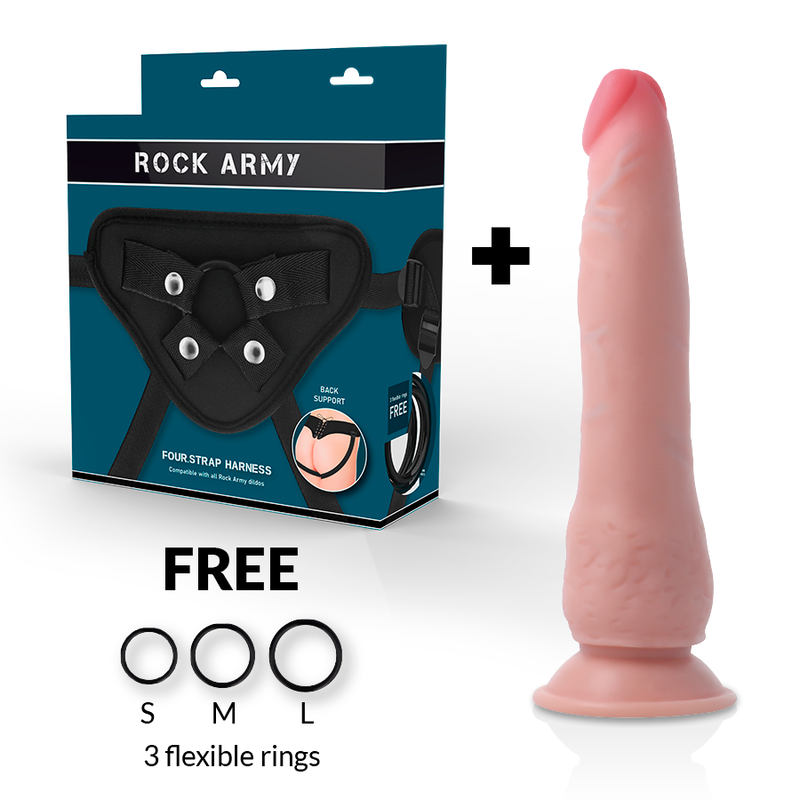 ROCKARMY - ARNÊS + CRUZADO DUPLA DENSIDADE 21.5 CM -O- 4.46 CM - Image 2